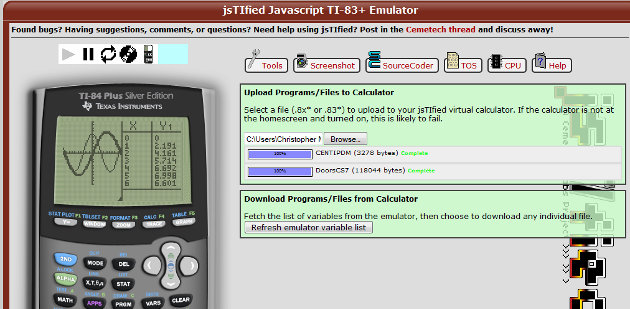 ti 83 emulator for mac