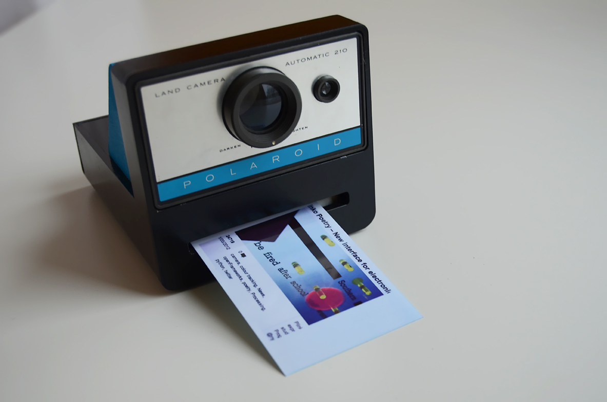 Polaroid Catcher Make Print Screen Do What It Says | Hackaday