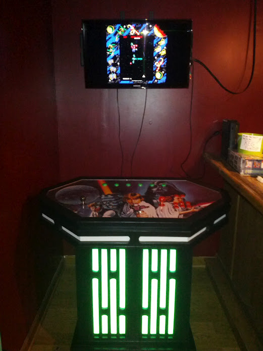 Star Wars Themed MAME Is Perfect In This Basement Bar Hackaday