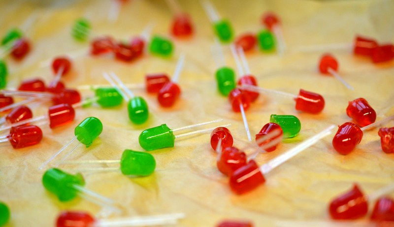 Fabricating Edible LEDs | Hackaday