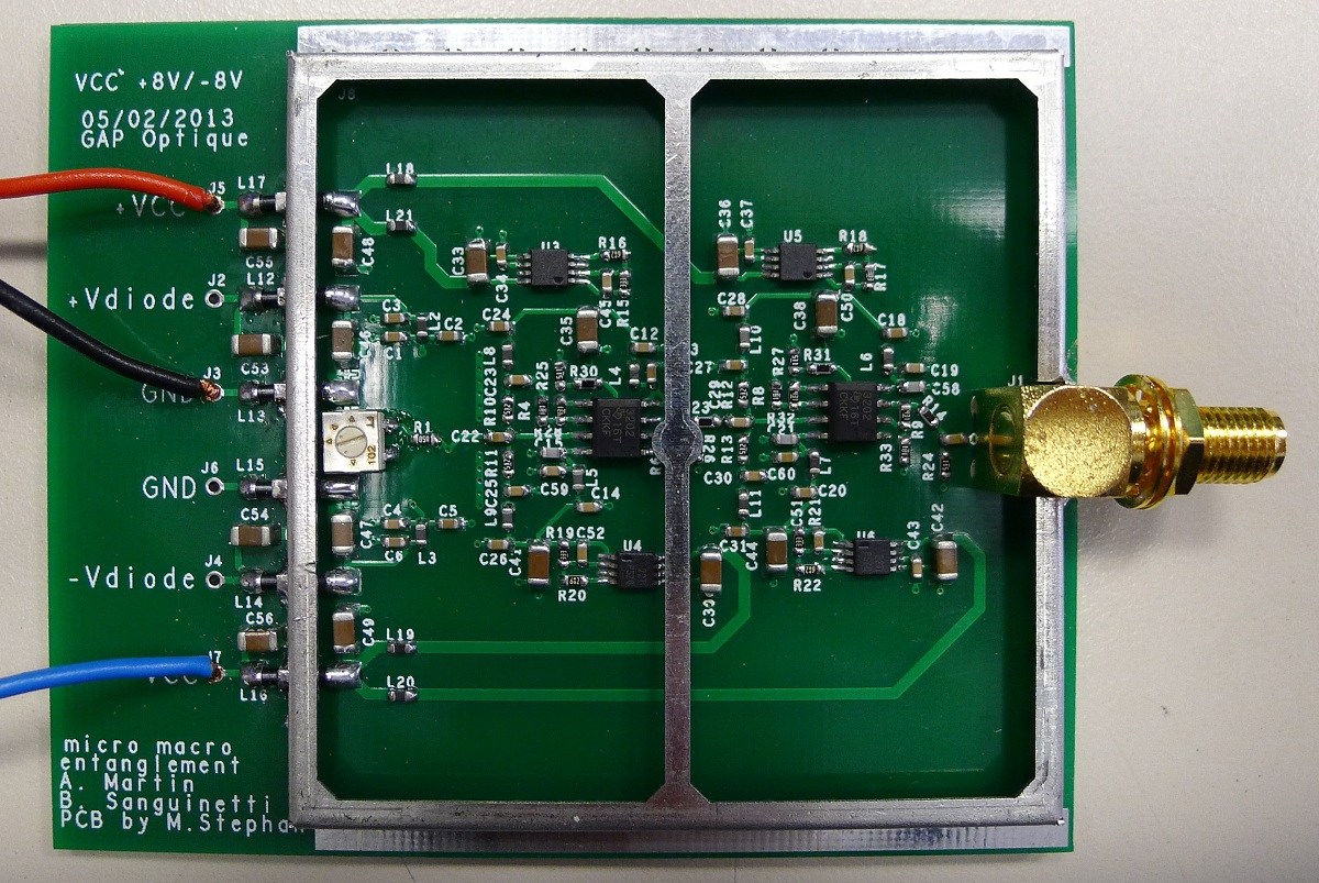 High Speed Circuit Design For Quantum Physics Light Sensing | Hackaday