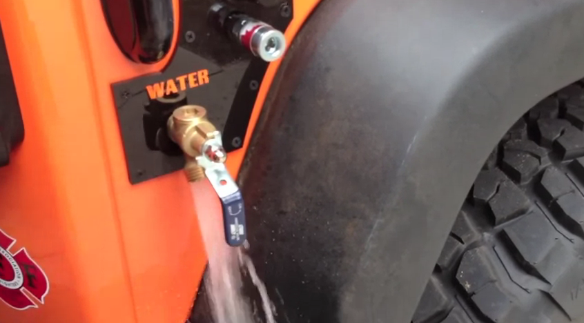 Jeep Wrangler Gets Pressurized Water Right Out Of The Bumper | Hackaday