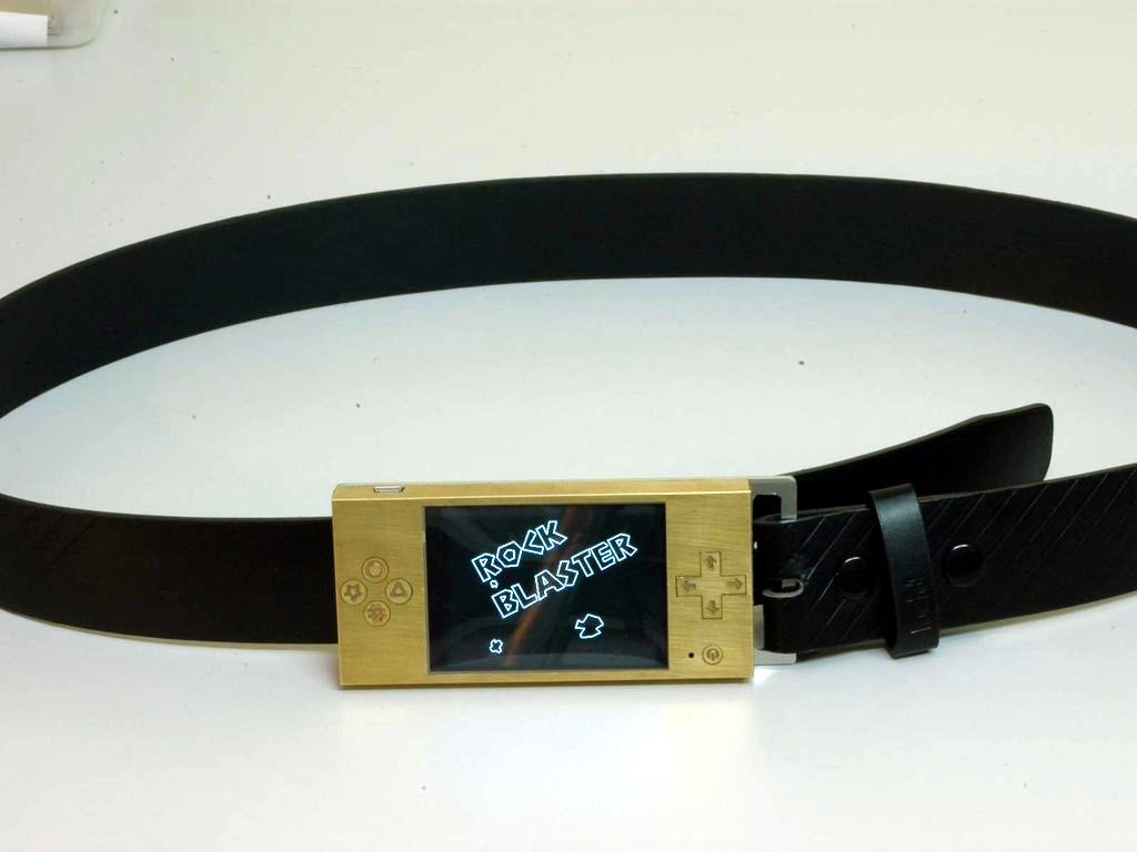 Asteriods The Belt Buckle Hackaday