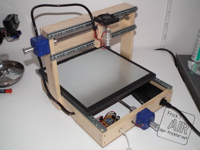 Dvd Laser Diode Used To Build A Laser Engraver Hackaday