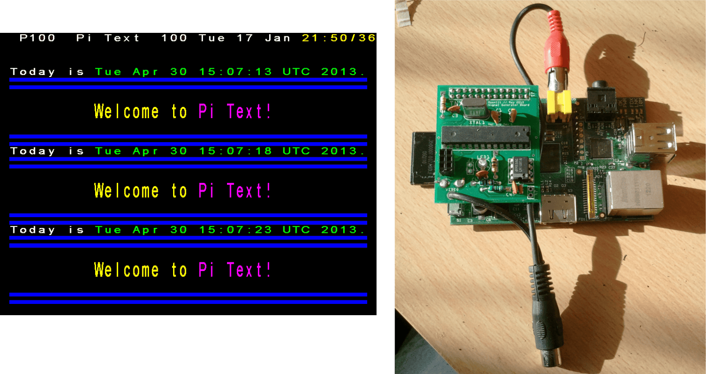 Raspberry Pi Learns The Lost Art Of Teletext | Hackaday
