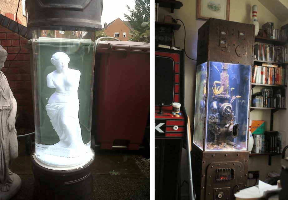 Pair Of Aquarium Builds Are Masterpieces Inside And Out | Hackaday