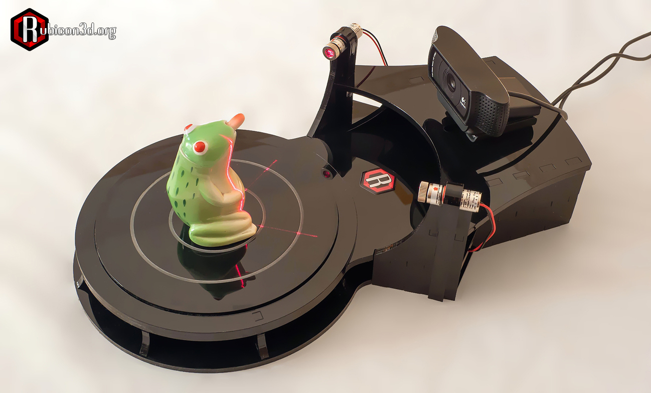 Rubicon Gives The Makerbot Digitizer A Run For Its Money | Hackaday