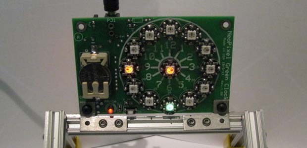 The Greenest Wall-Powered Clock | Hackaday