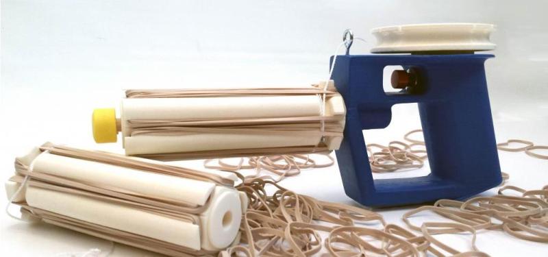Rubber Band Blaster Shoots 10 Rounds A Second Hackaday