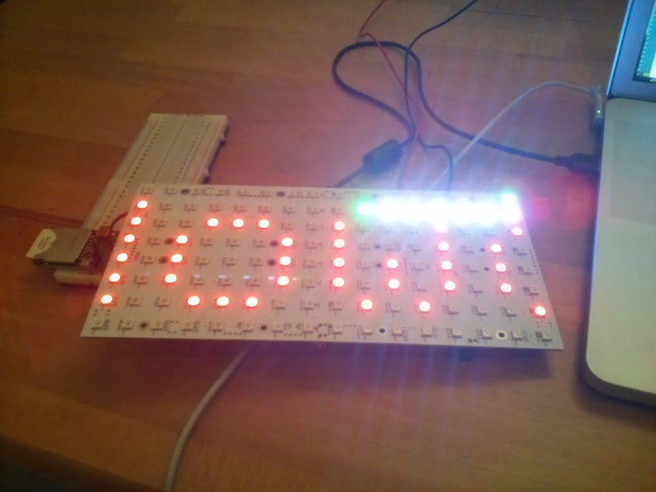 Monitor GitHub Activity With An RGB LED Matrix | Hackaday