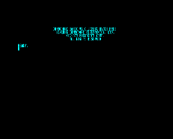 The Commodore C128 in 80 Column mode.
