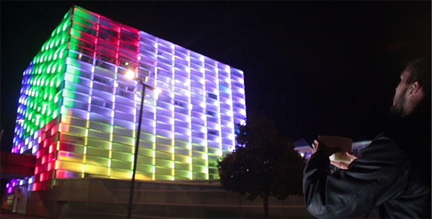 Turning A Building Into A Rubik’s Cube | Hackaday