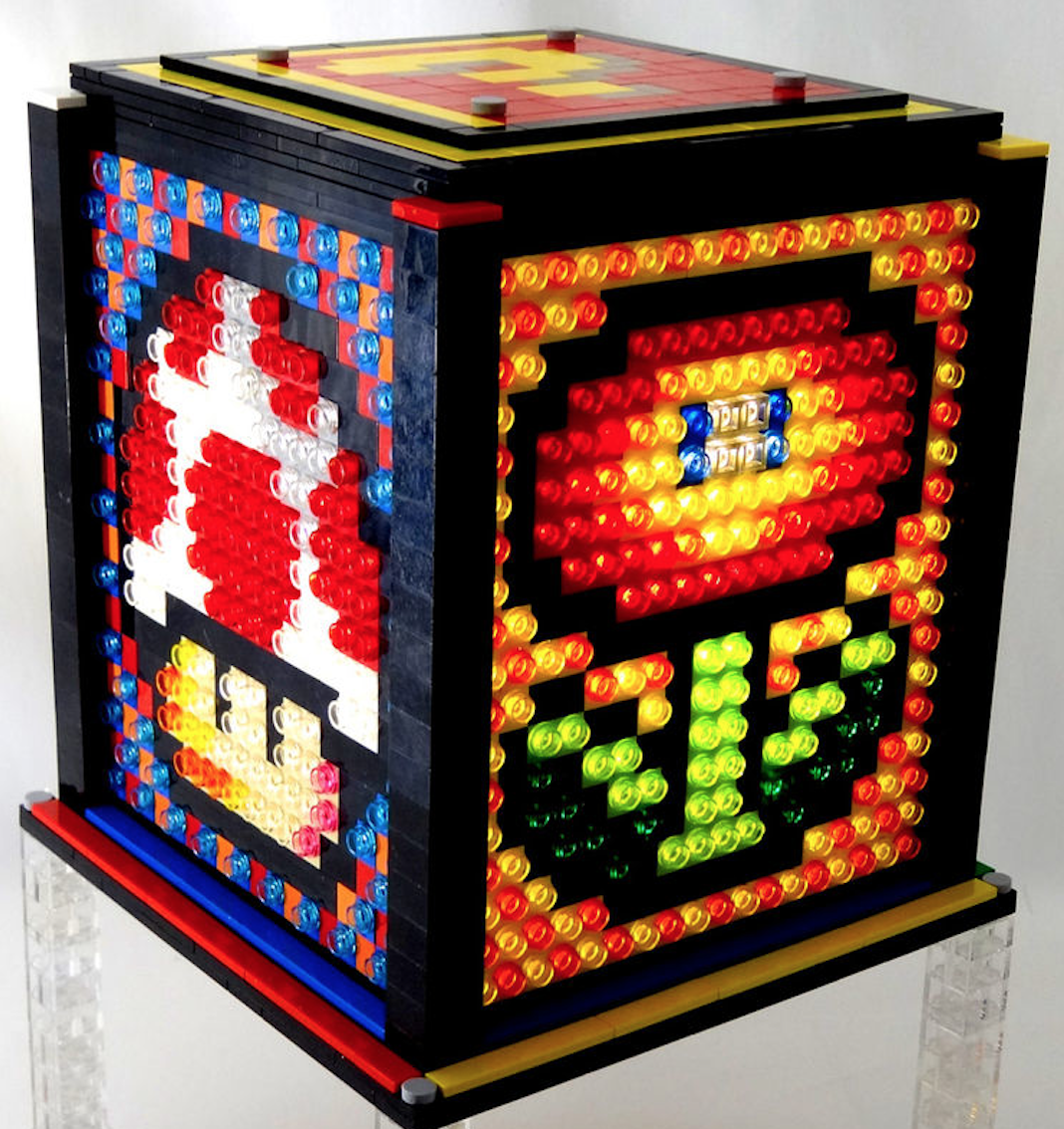 Building Mosaic LEGO Lamps Hackaday