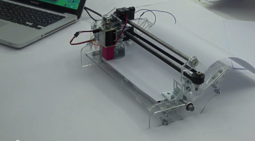 A Weird Kind Of Printer | Hackaday