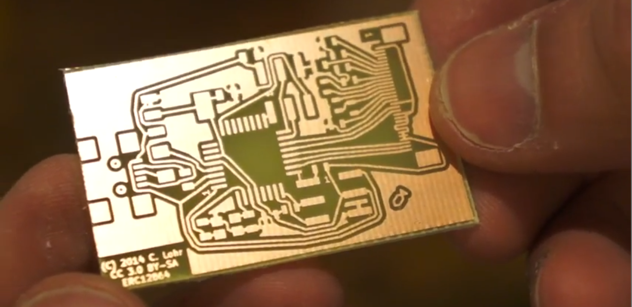 [CNLohr] Demos His Photoetch PCB Process | Hackaday
