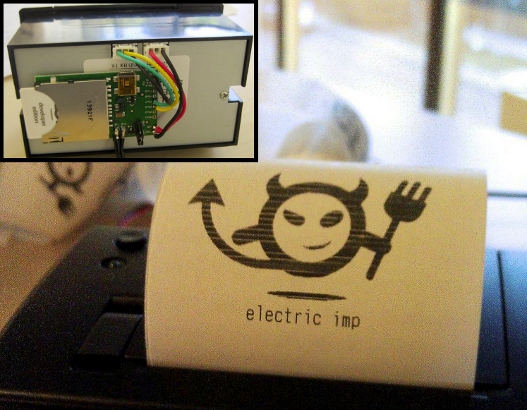Electric Imp Thermal Printer Hackaday