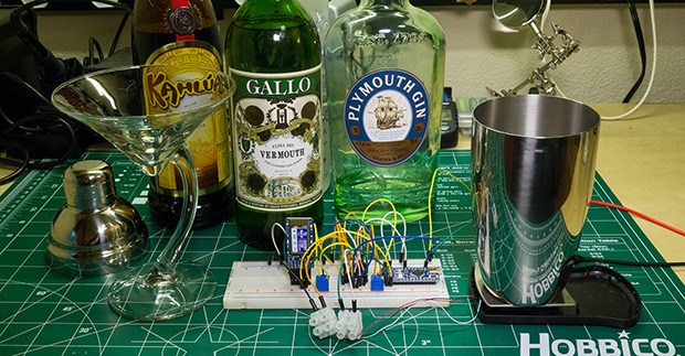 Arduino Whiskey A Cocktail Shaker With Android And Arduino | Hackaday