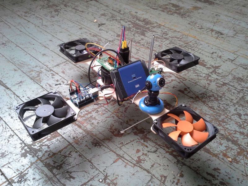 E-Waste Quadcopter Lifts Your Spirits While Keeping Costs Down