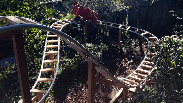 Backyard Roller Coaster – Family, Physics And Fun | Hackaday