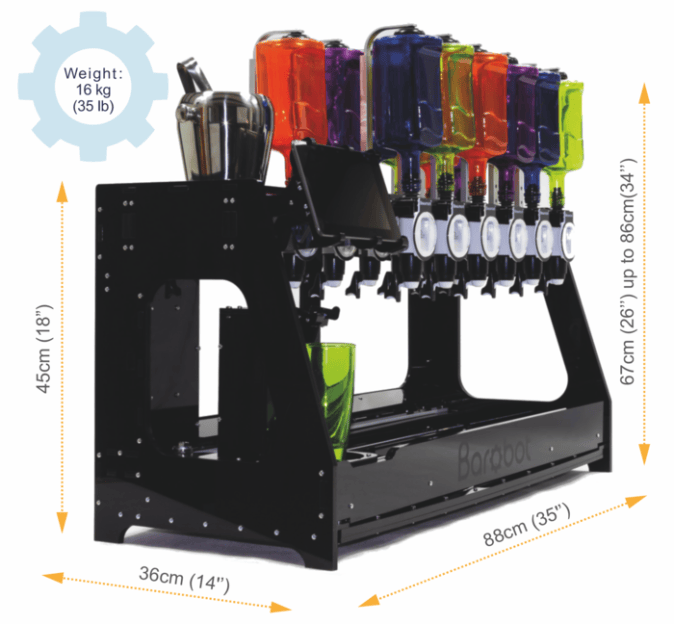 Barobot Serves Cocktails While Using Open Design The Right Way | Hackaday