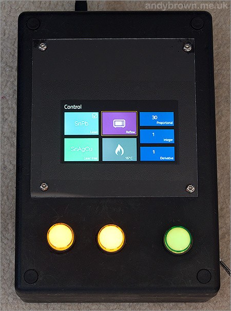 An Open Source Cortex-M0 Halogen Reflow Oven Controller With LCD | Hackaday
