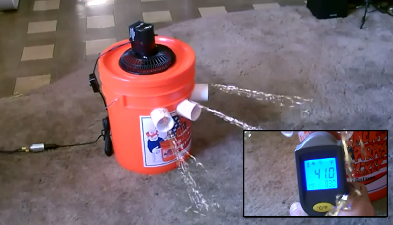 A Low Cost Solar Powered Swamp Cooler Hackaday