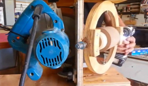 Wood Sphere made with circular saw