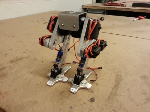 Project Sentinel — A Bipedal Walking Robot | Hackaday