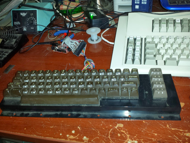 Make That C64 Keyboard Work As A USB Keyboard Hackaday