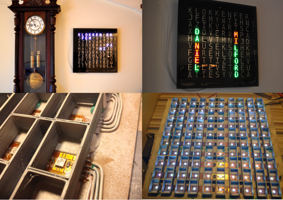 Teaching The Word Clock Some New Tricks Hackaday