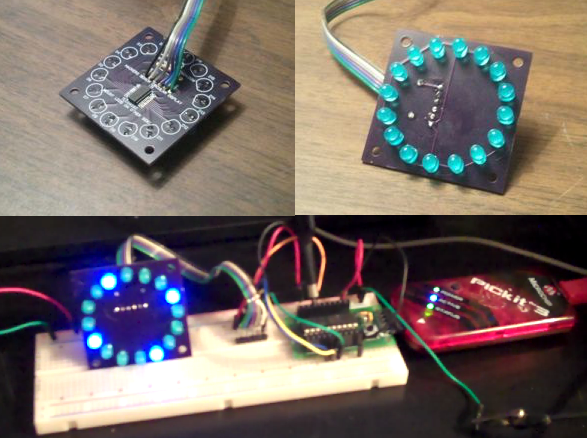 LED Water Wheel Display Is Dekatron-tastic! | Hackaday