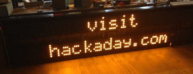 Reverse Engineering A Huge LED Display | Hackaday