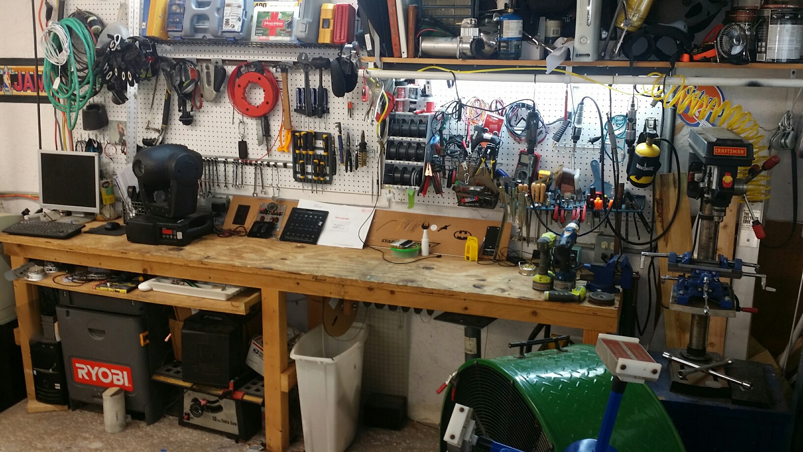 Garage workbench online homebase