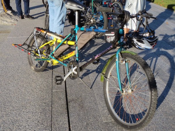 DIY Cargo Bike Made From Many Bikes