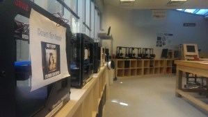 Invention Studio 3D printer room