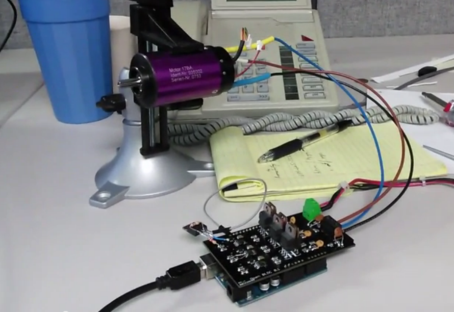 Brushless Motor Controller Shield For Arduino