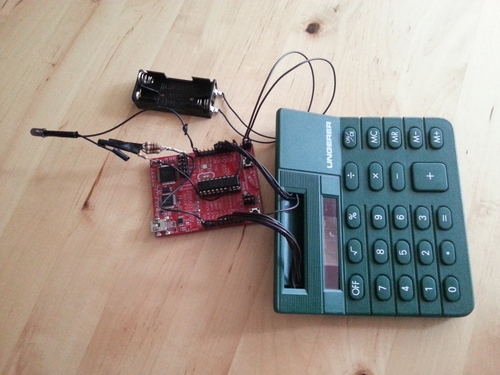 Calculator Remote with Launchpad