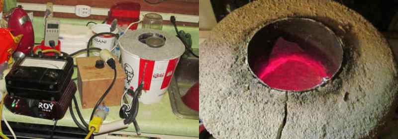 Cky Fried Induction Furnace Aday - Diy Induction Foundry Furnace