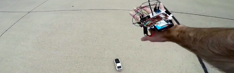 wrist remote control car