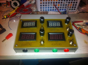 A low cost power supply unit with displays