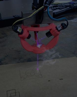 Triple Laser Robot