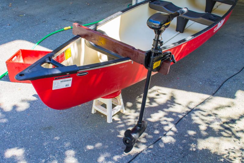 electric canoe