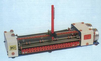 A plotter made from Merkur. Image from merkurtoys.cz