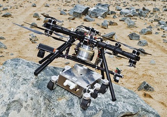 quadcopter on mars