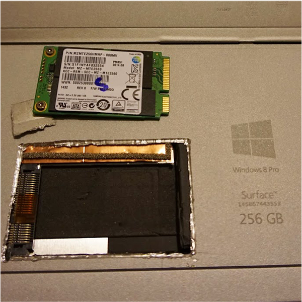 Upgrading A Microsoft Surface To A 1 TB SSD | Hackaday