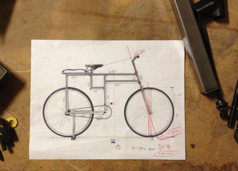 Square Bicycle Design
