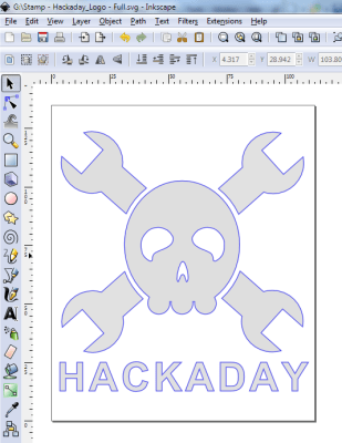 Hackaday Hackerspace Passport Stamp