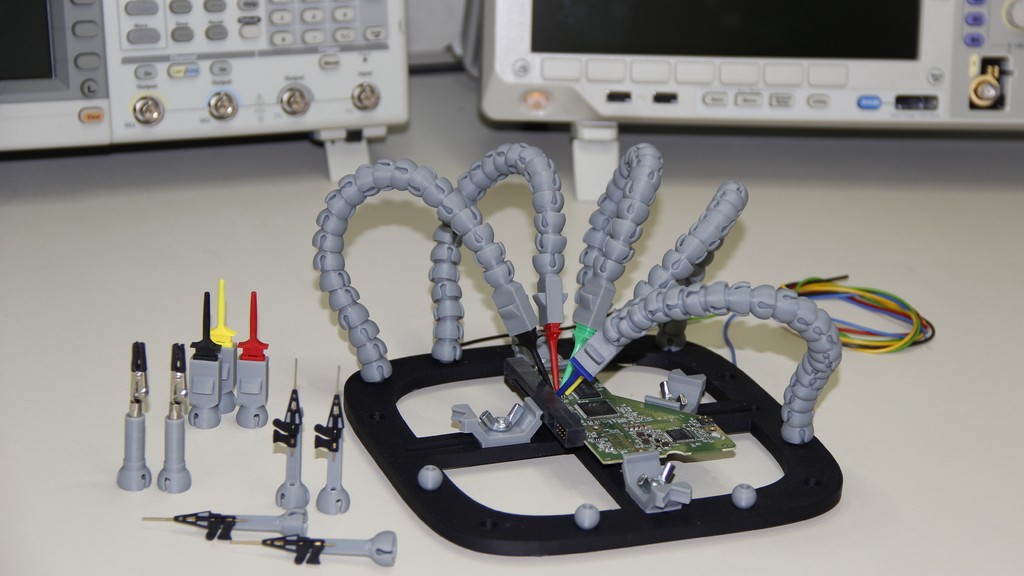 3d Tentacle Porn - Printed Tentacles For PCB Probing | Hackaday