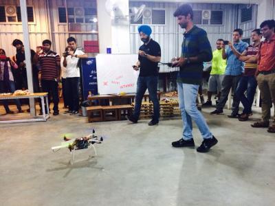 Drone demo, for collision avoidance