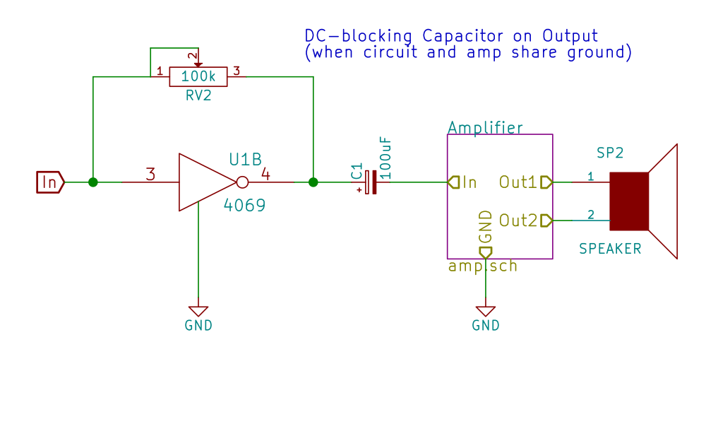 4069 audio circuits